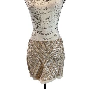 Haute Hippie Sequin Skirt
